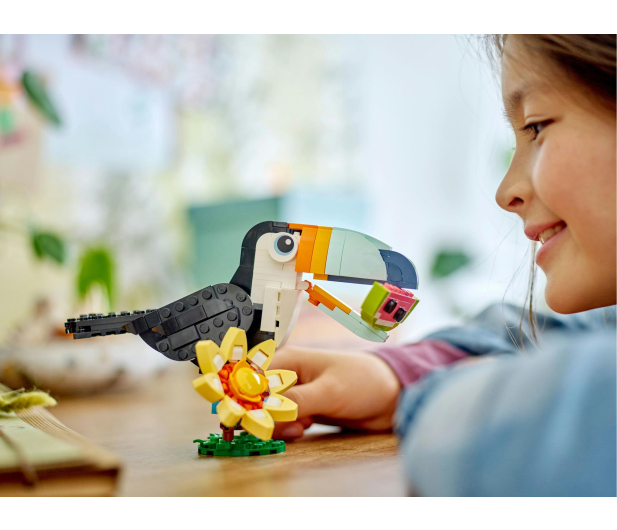 LEGO Creator 31173 Dzikie zwierzęta: tropikalny tukan - 1331702 - zdjęcie 10